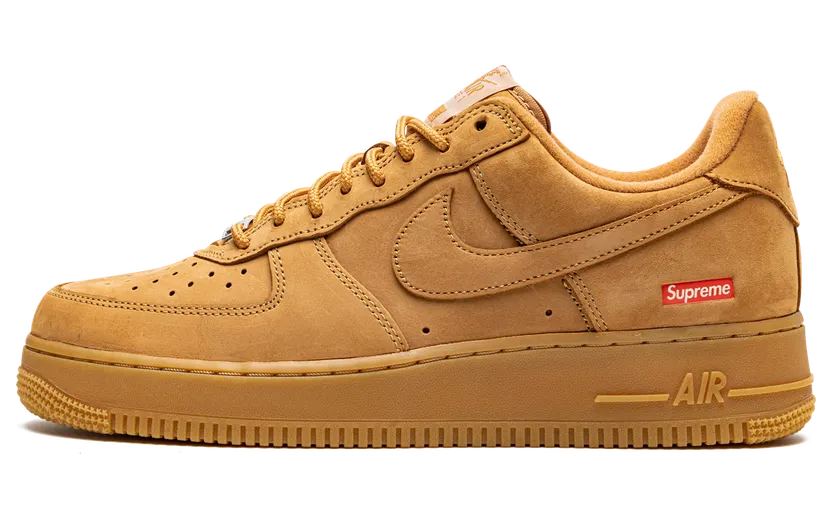 Supreme  x Nike Air Force 1 Low Flax (FW21) (DN1555-200)