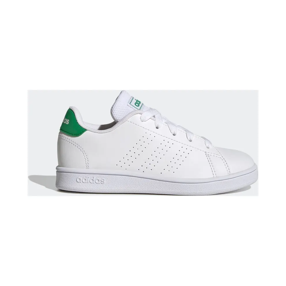 Adidas Advantage Lifestyle Court Lace Cloud White / Green / Core Black (GY6995)