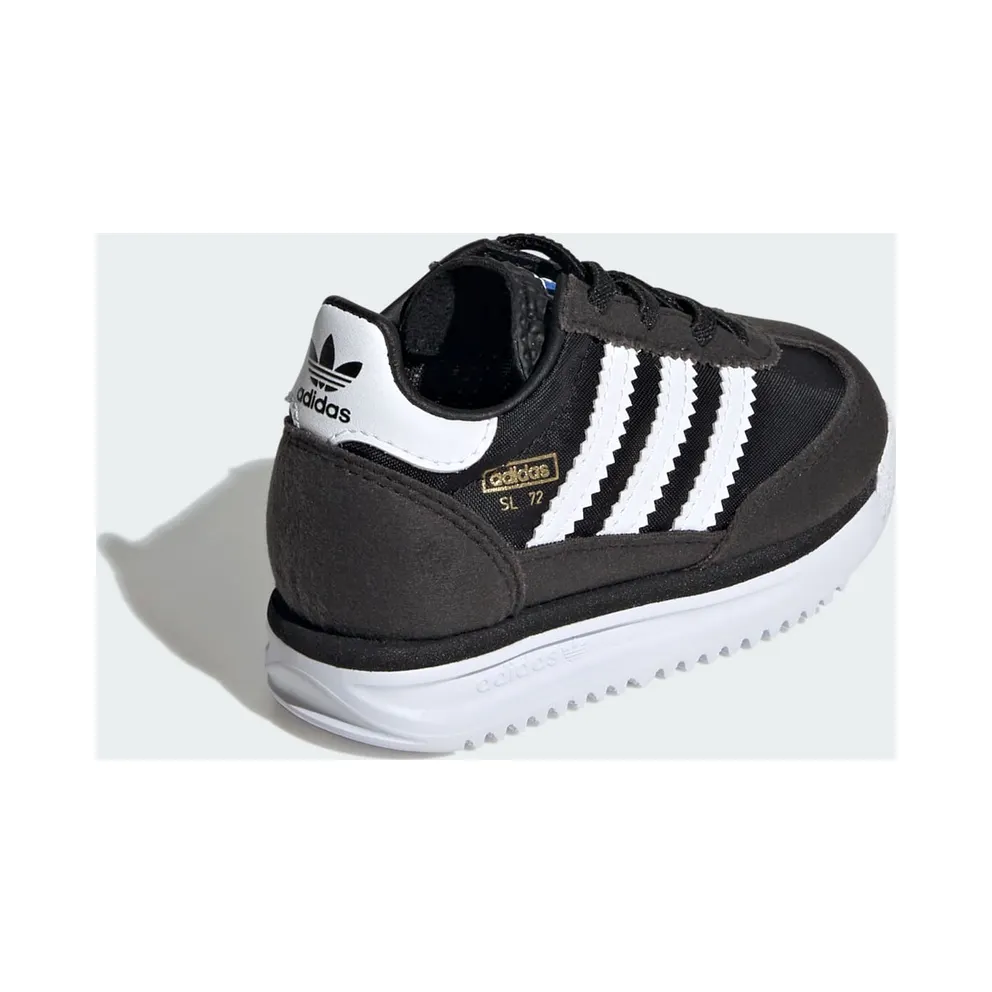 Adidas SL 72 RS Elastic Laces Kids Core Black / Cloud White / Blue (IH2978)