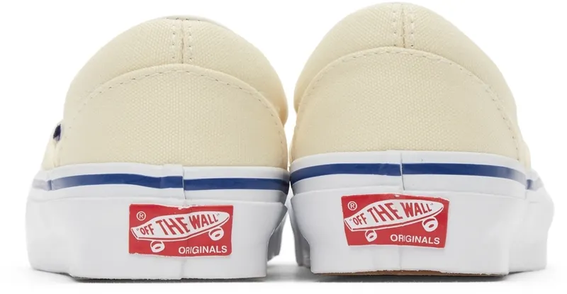 Vans Off-White OG Classic Slip-On LX Sneakers (VN0A45JK0RD1)