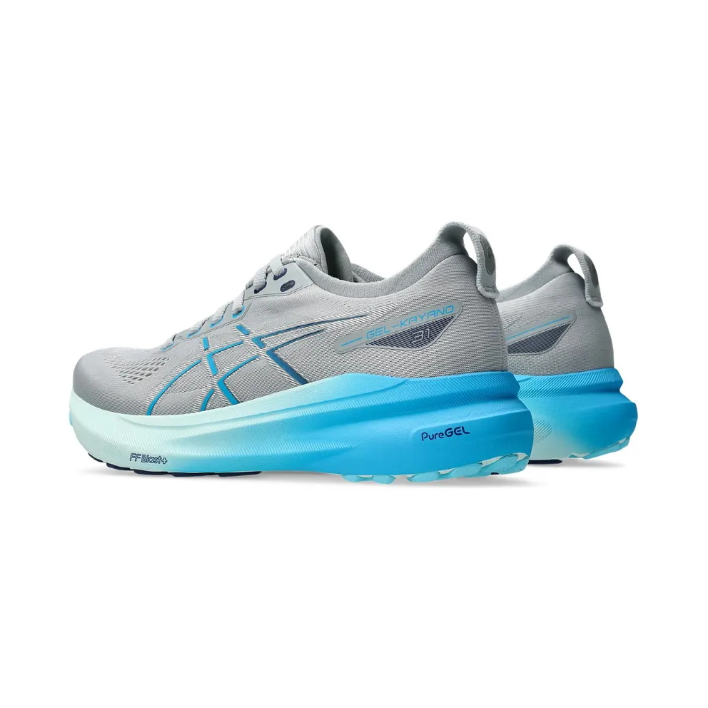 ASICS Gel-Kayano 31 Piedmont Grey Digital Aqua (1012B670-022)