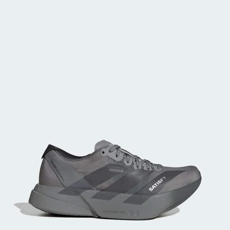 Adidas ADIZERO ADIOS PRO 4 SATISFY Core Black / Grey Five / Grey Three (KH8439)