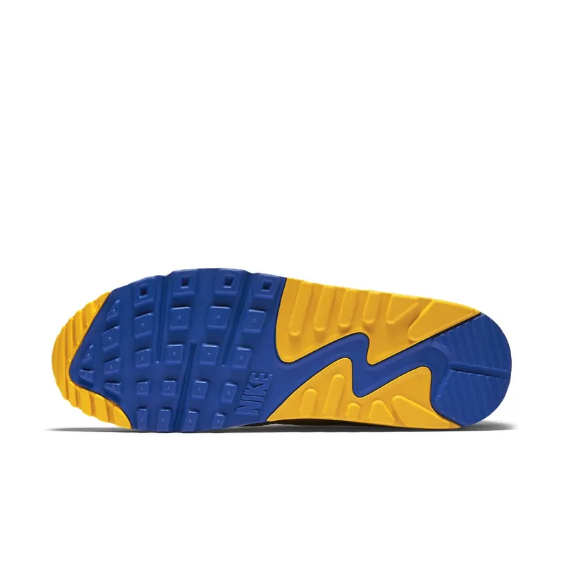 Nike Air Max 90 Curry White/Metallic Gold-Tawny-Game Royal (700155-107)
