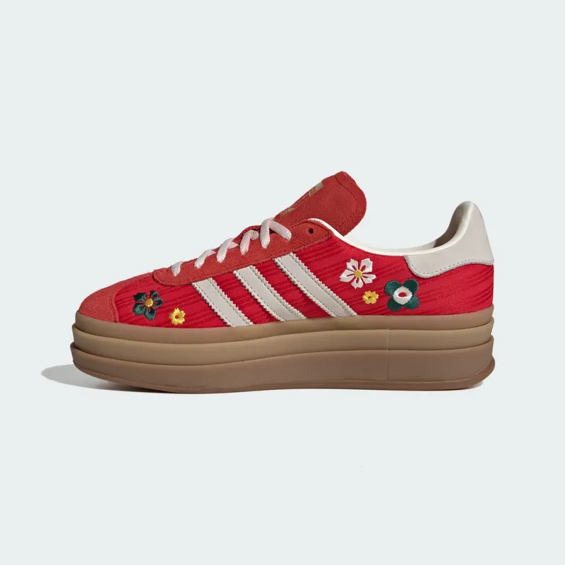 Adidas Gazelle Bold x Liberty London “Floral / Better Scarlet” (IH1921)