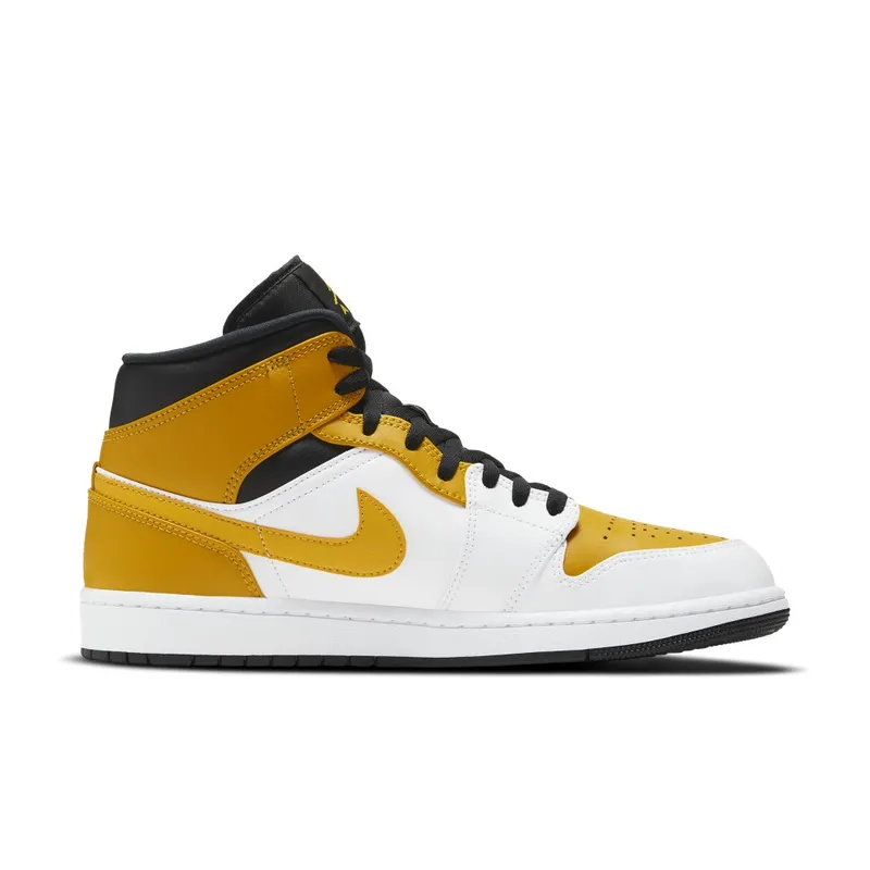 Air Jordan 1 Mid University Gold – “University Gold / White / Black” (554724-170)