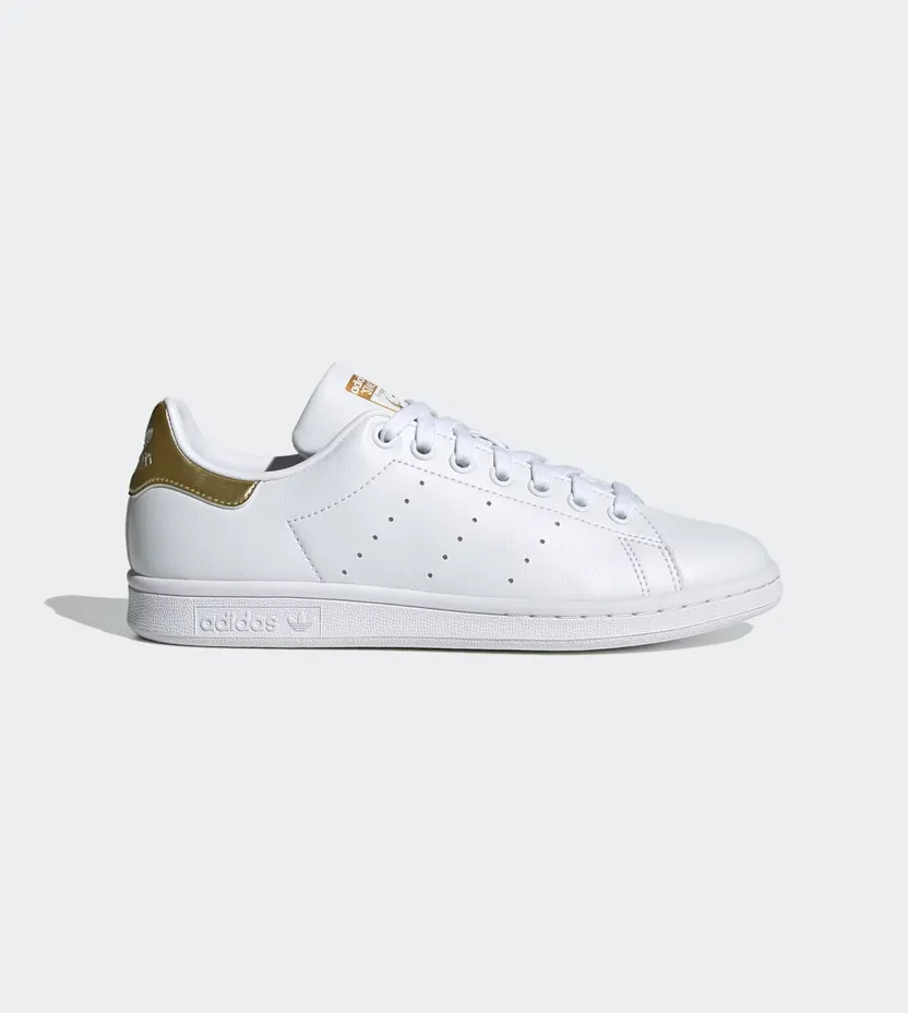 adidas Stan Smith Cloud White / Cloud White / Gold Metallic (G58184)