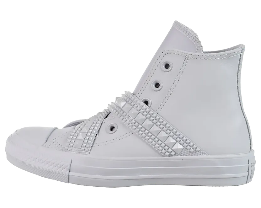 Converse Chuck Taylor All Star Punk Strap Hi “Pure Platinum” (562431C)