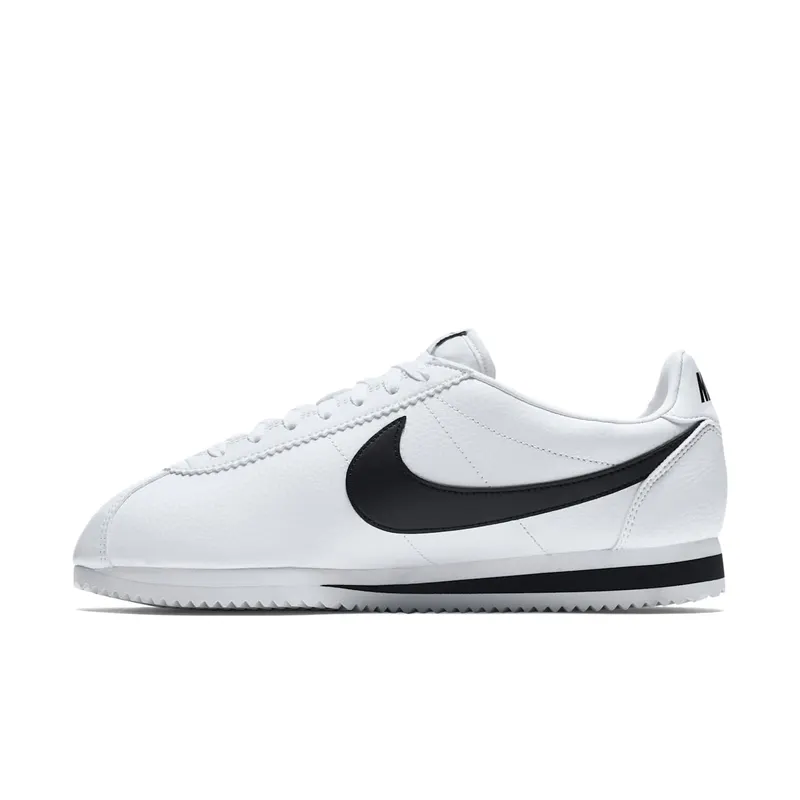 Nike Classic Cortez Leather White Black White/Black (749571-100)