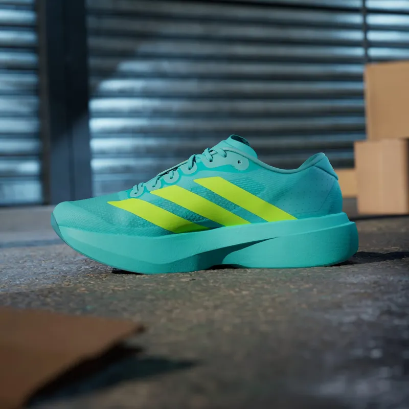 adidas Adizero Evo SL Flash Aqua Lucid Lemon (JS4506)