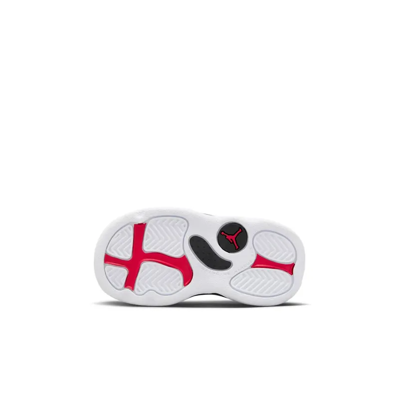 AIR Jordan RETRO 6 RINGS TD “Black White University Red” (323420-067)