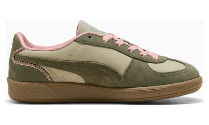 Puma Palermo Pebble Gray / Loden Green / Gum (405493-01)