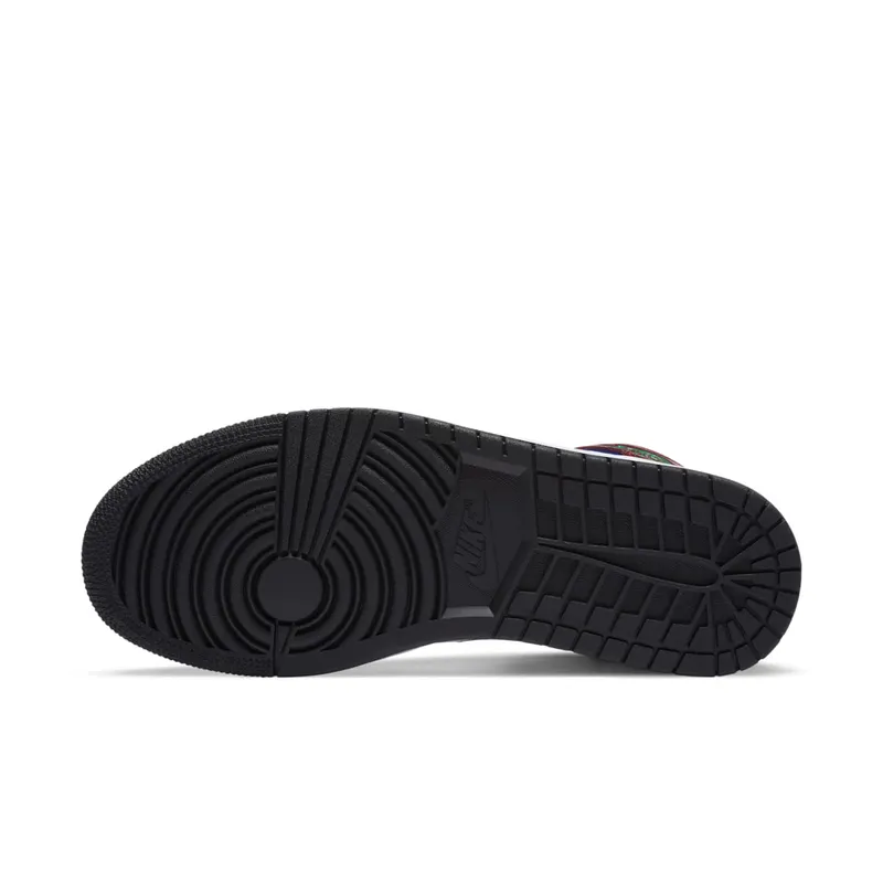 Jordan 1 Mid SE Black White Multi-Color (W) Black/White-Multi-Color (DB5454-001)