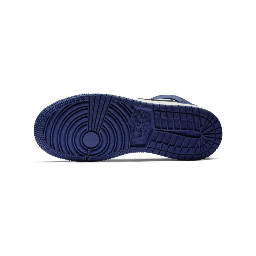 Jordan 1 Mid SE Deep Royal (GS) Deep Royal Blue/Black (BQ6931 400)