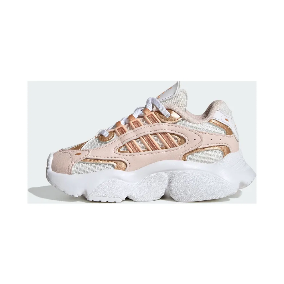 adidas Ozmillen Elastic Lace “Wonder Quartz / Copper Metallic / Powder Coral” (JS0714)
