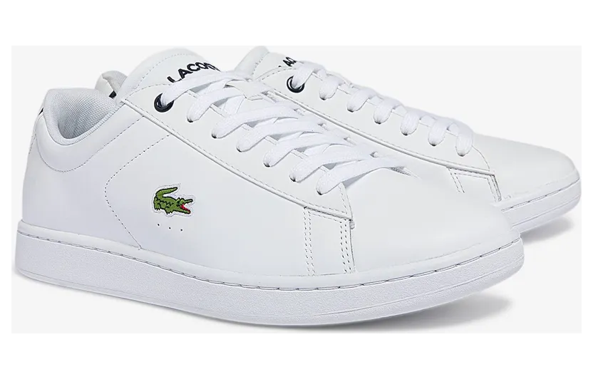 Lacoste Carnaby White / Navy (41SMA0002_042) (2)