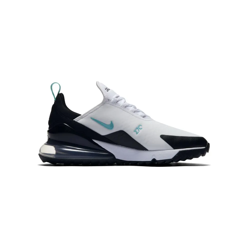 Nike Air Max 270 Golf White Dusty Cactus White/Black-Metallic Silver-Dusty Cactus (CK6483-100)
