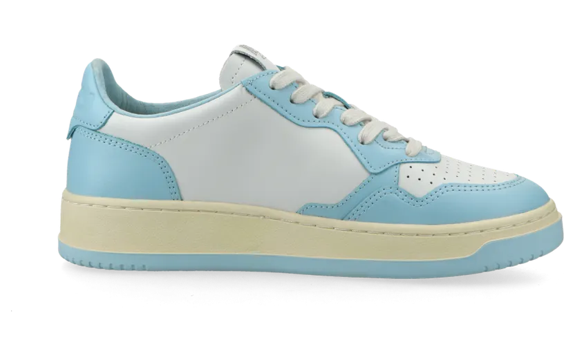 Autry Medalist Low W (leat / leat white / st blue) – AULWWB40 (3)