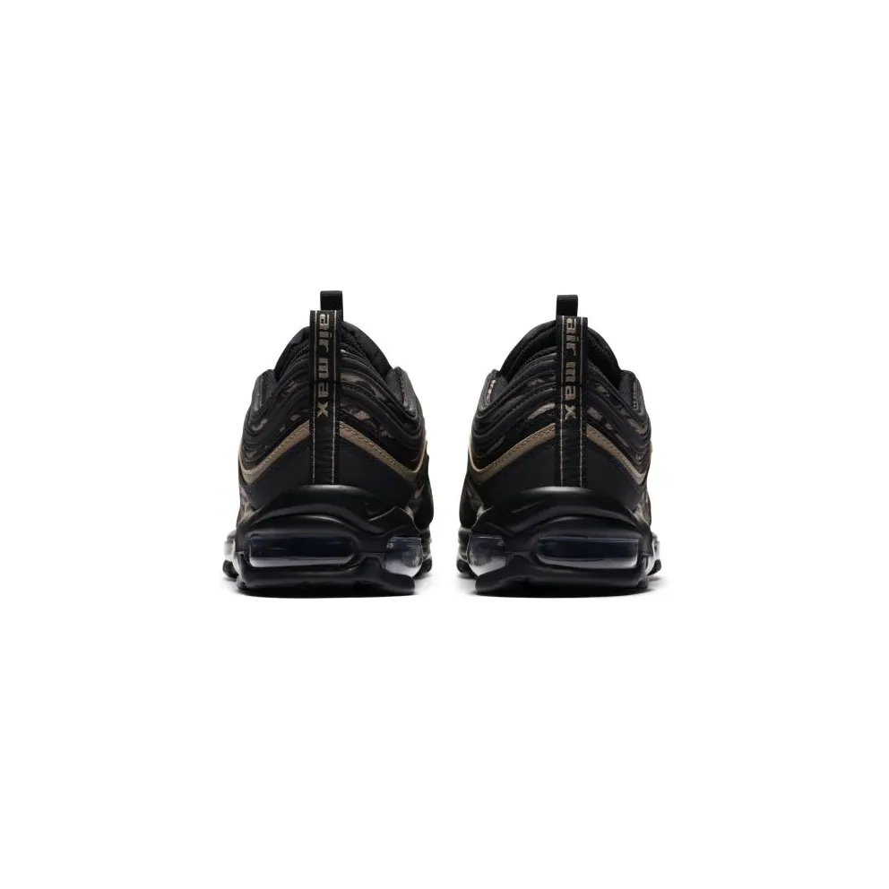 Nike Air Max 97 Tiger Camo Black/Velvet Brown-Khaki (AQ4132-001)