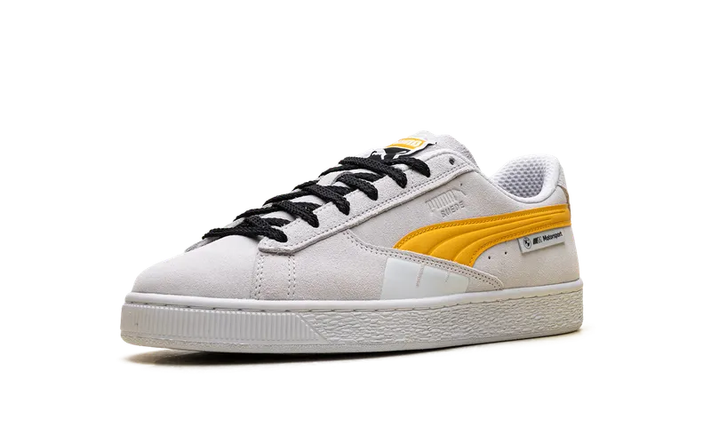 Puma BMW MMS SUEDE T “White” (308029-02)