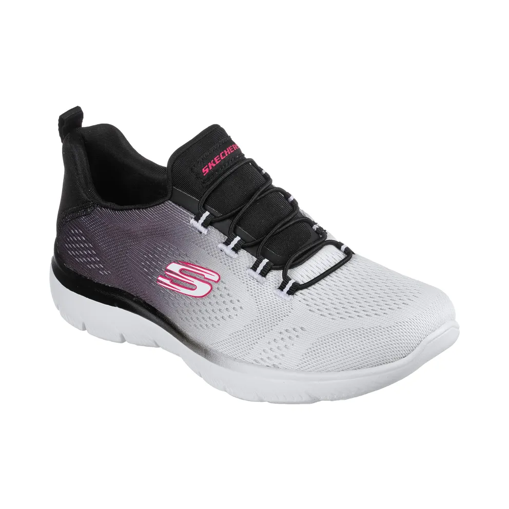 Skechers Summits – Bright Charmer “Black / White” (149536BKW)
