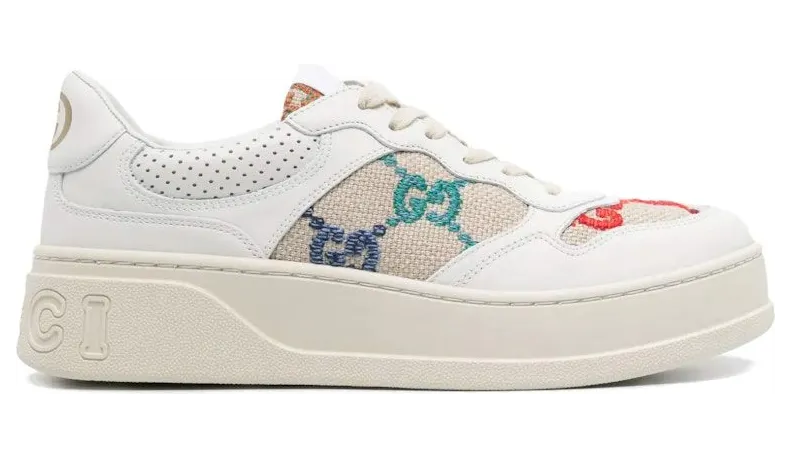 Gucci GG Sneaker Multicolor Embroidered (670408 AABBW 9068)