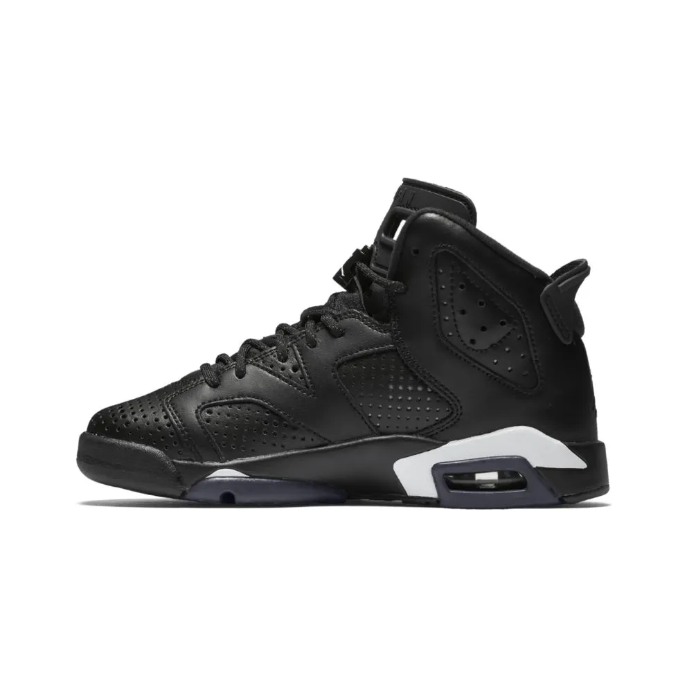 Jordan 6 Retro Black Cat (GS) Black/Black-White (384665-020)