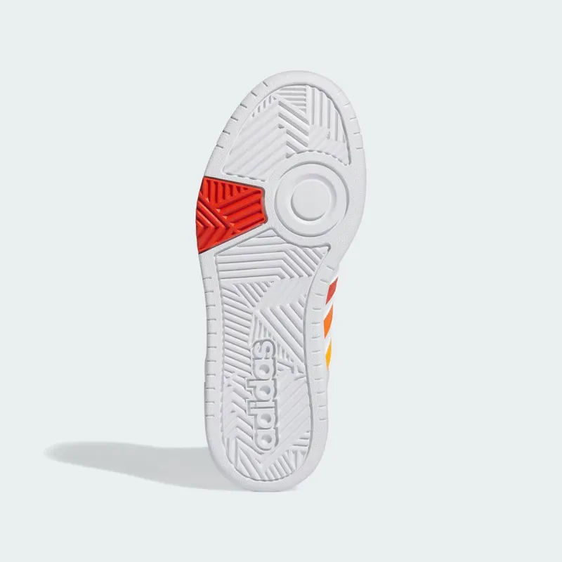 adidas Hoops 3.0 Cloud White Preloved Red Orange (IH0181)