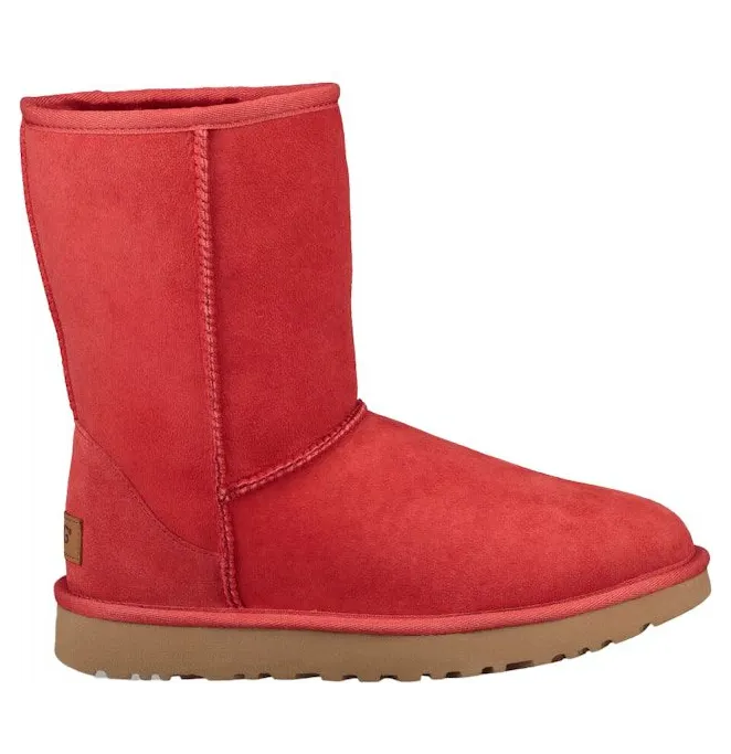 UGG Classic Short II Boot Ribbon Red (1016223-RBRD)