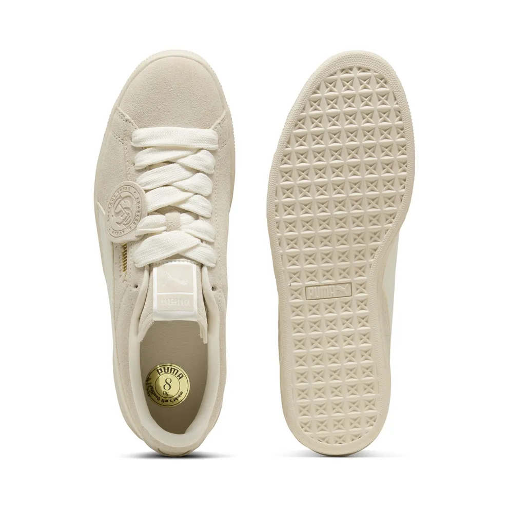 Puma Suede Charles F. Stead “Ash Gray / Frosted Ivory” (405341_01)