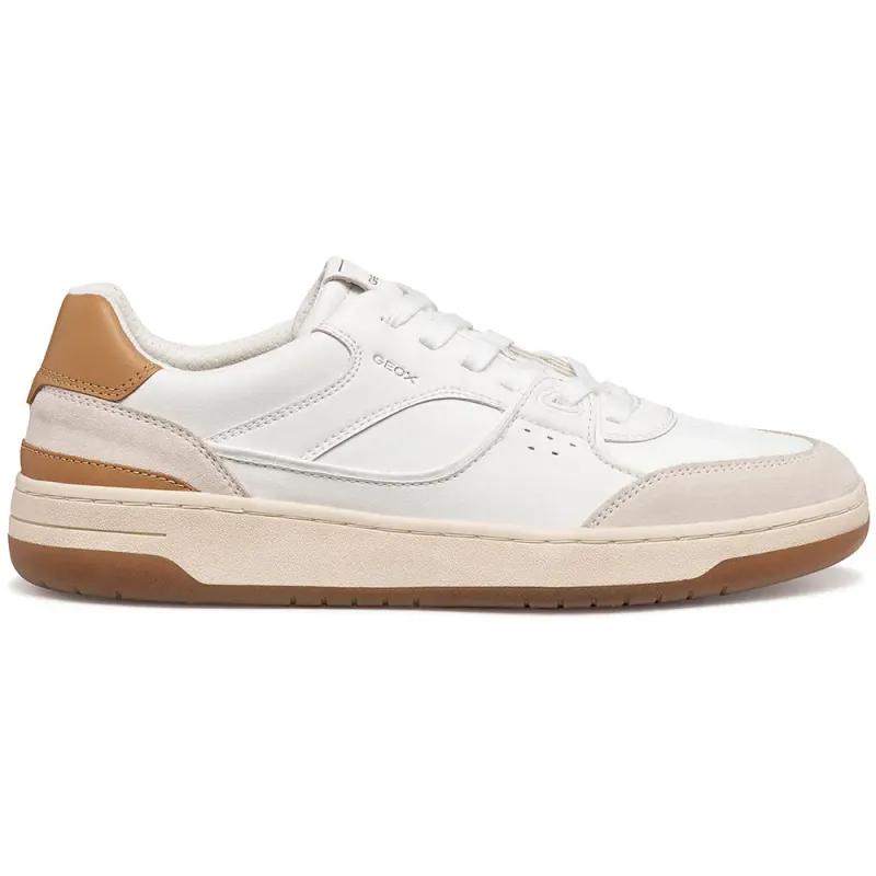 Geox sneaker Wit/Leer (U65M5B09B22-C1451)