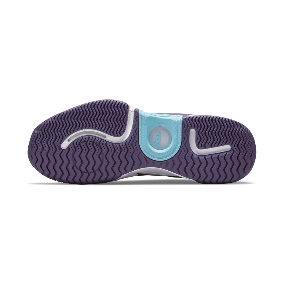 NikeCourt Air Zoom GP Turbo Hardcourt Purple “Dark Raisin / Black / Copa / White” (CK7580-524)
