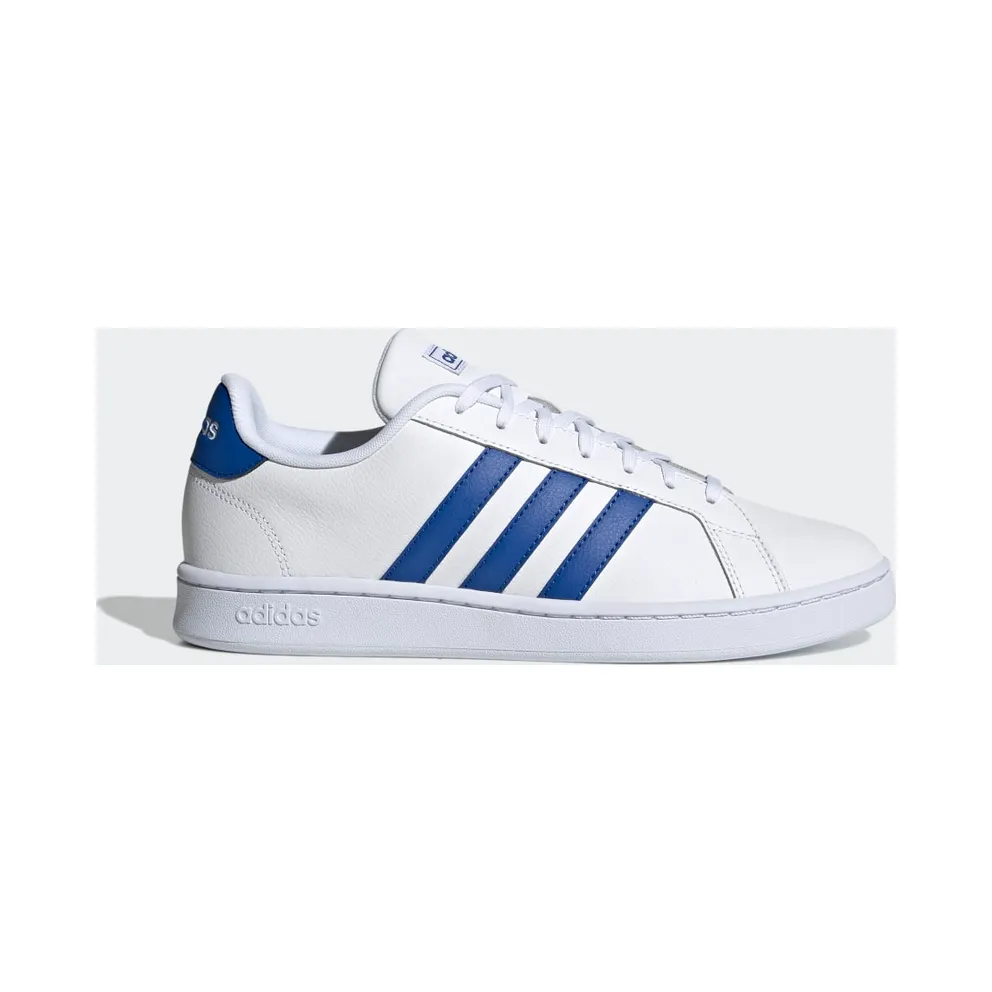 adidas Grand Court Schuh Cloud White / Royal Blue / Cloud White (H02062)