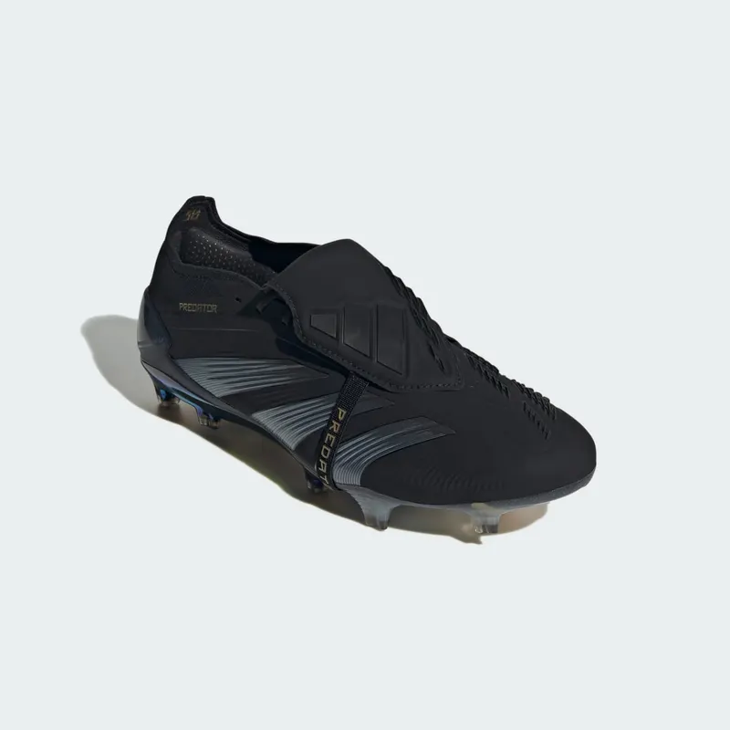adidas Predator Elite Foldover Tongue FG Core Black Carbon Gold Metallic (IF6444)