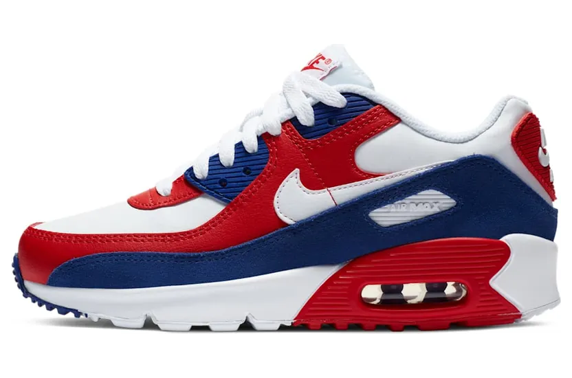Nike Air Max 90 Deep Royal University Red (GS)
