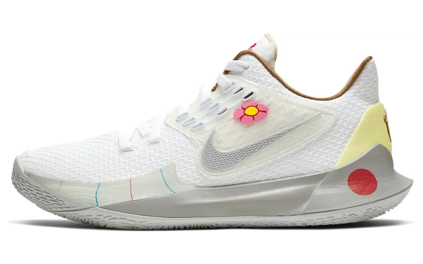 Nike SpongeBob SquarePants x Kyrie Low 2 ‘Sandy Cheeks’ White/Wolf Grey (CJ6953-100)