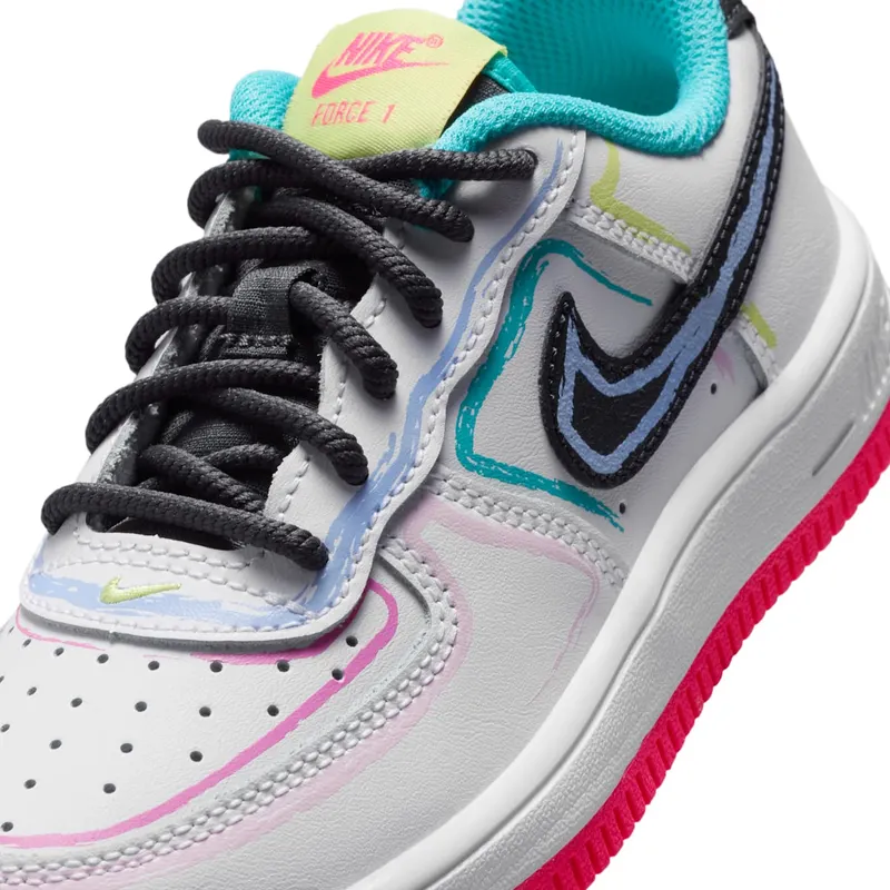 Nike Force 1 Low PS “White Hyper Pink Dusty Cactus” (IR1821-100)