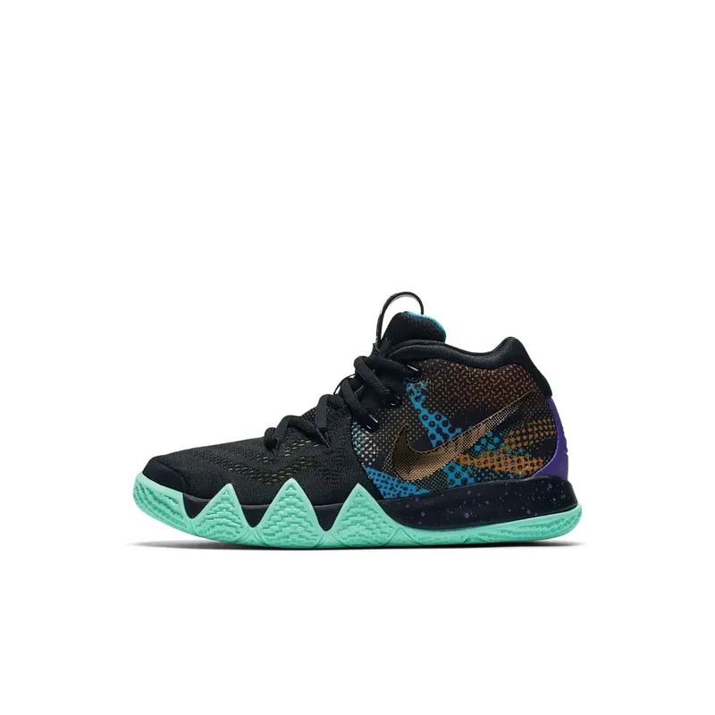 Nike Kyrie 4 Mamba Mentality (PS) Black/Sonic Yellow-Purple Venom (AV3596-001)