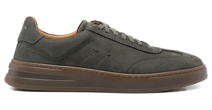 Henderson Baracco Sneakers mit Schnürung – Grün (PANTHERN3)