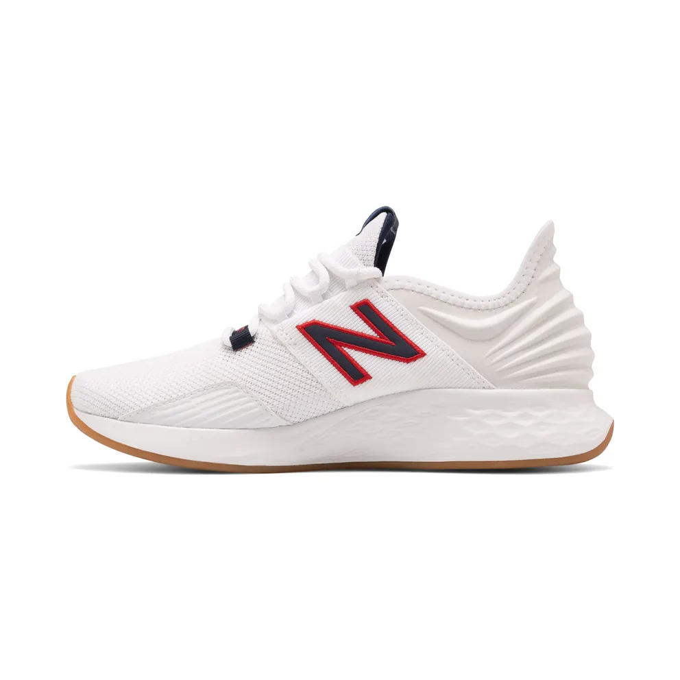 New Balance Fresh Foam Roav White/Navy (WROAVSAM)