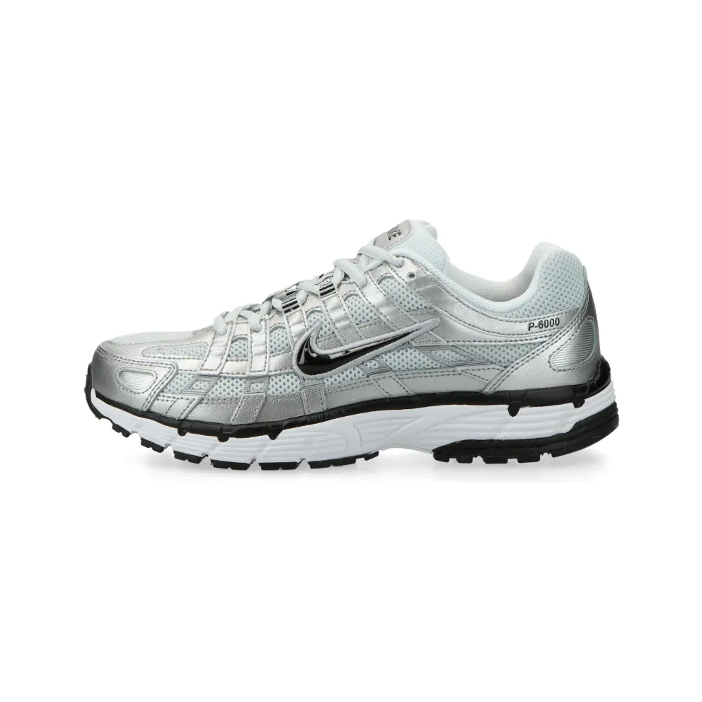 Nike P-6000 (white / black / metallic silver) – FD9876-101