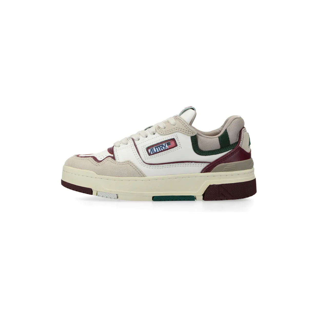 Autry CLC “White / Burgundy” (ROLWMC09)