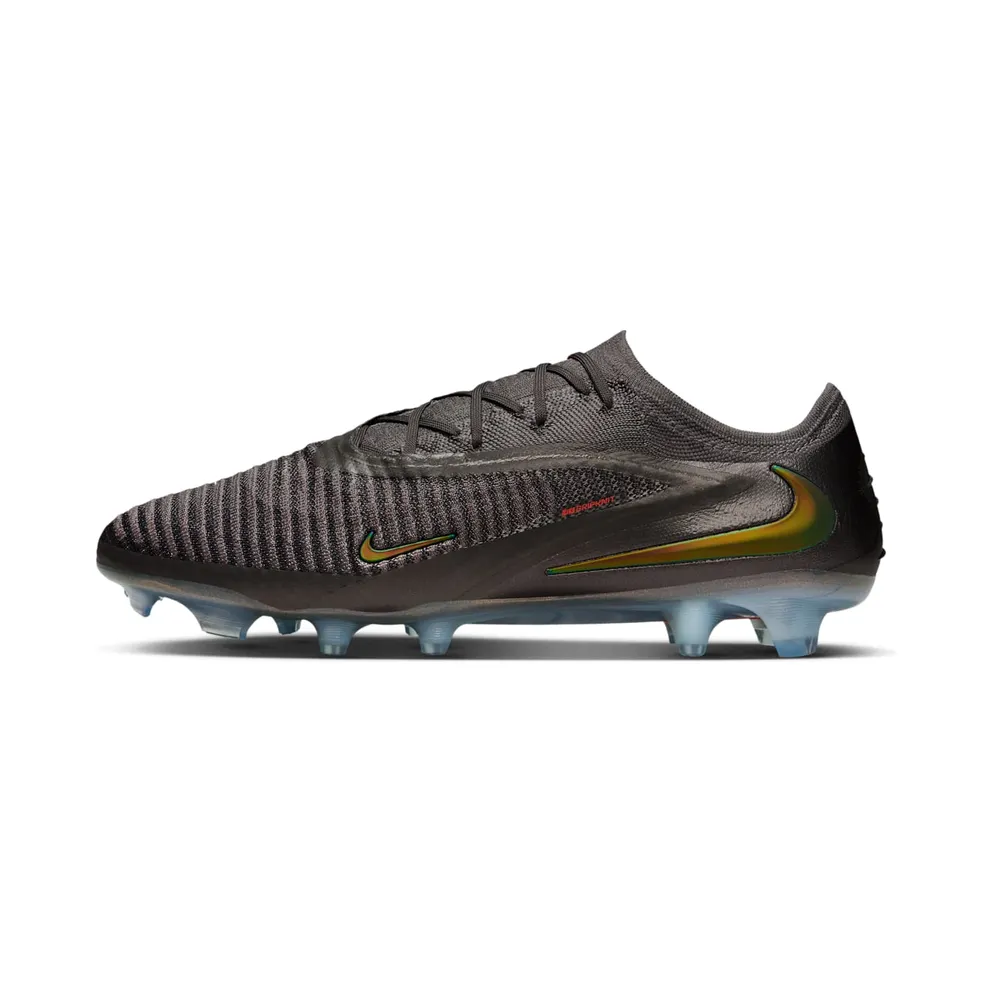 Nike Phantom 6 Low Elite LV8 Medium Ash – Firm Ground “Medium Ash / Black / Gold Amber” (IF4097-288)