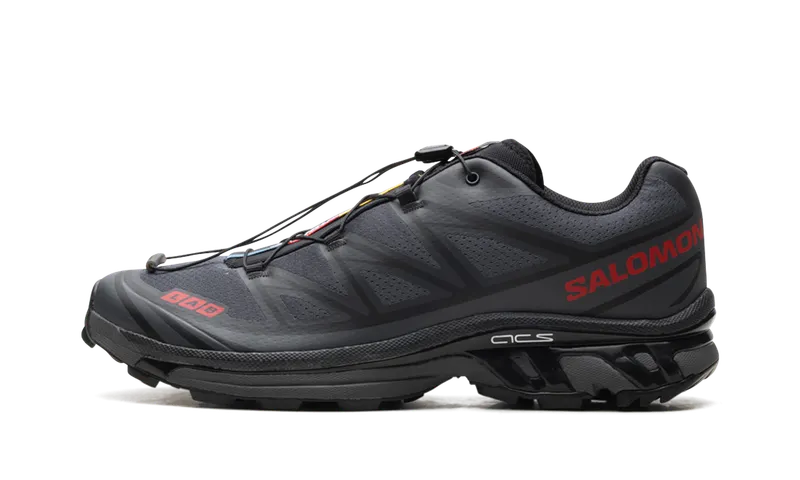 Salomon XT-6 “JJJJound – Black Fiery Red” (L49130-300)