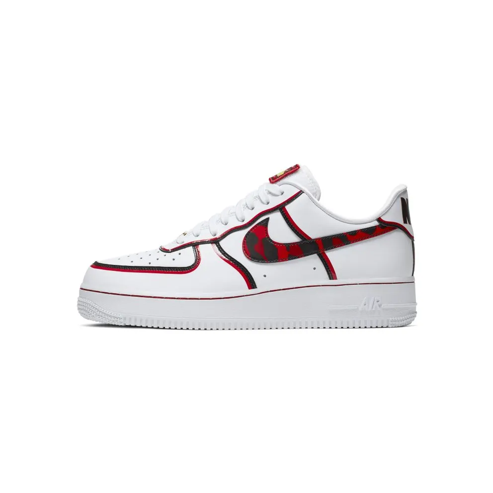 Nike Air Force 1 Low Dennis Rodman White/Black-University Red (CK6686-100)