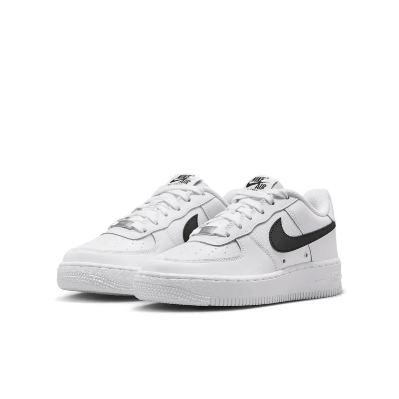 Nike Air Force 1 White/White/Black (IR3992-100)