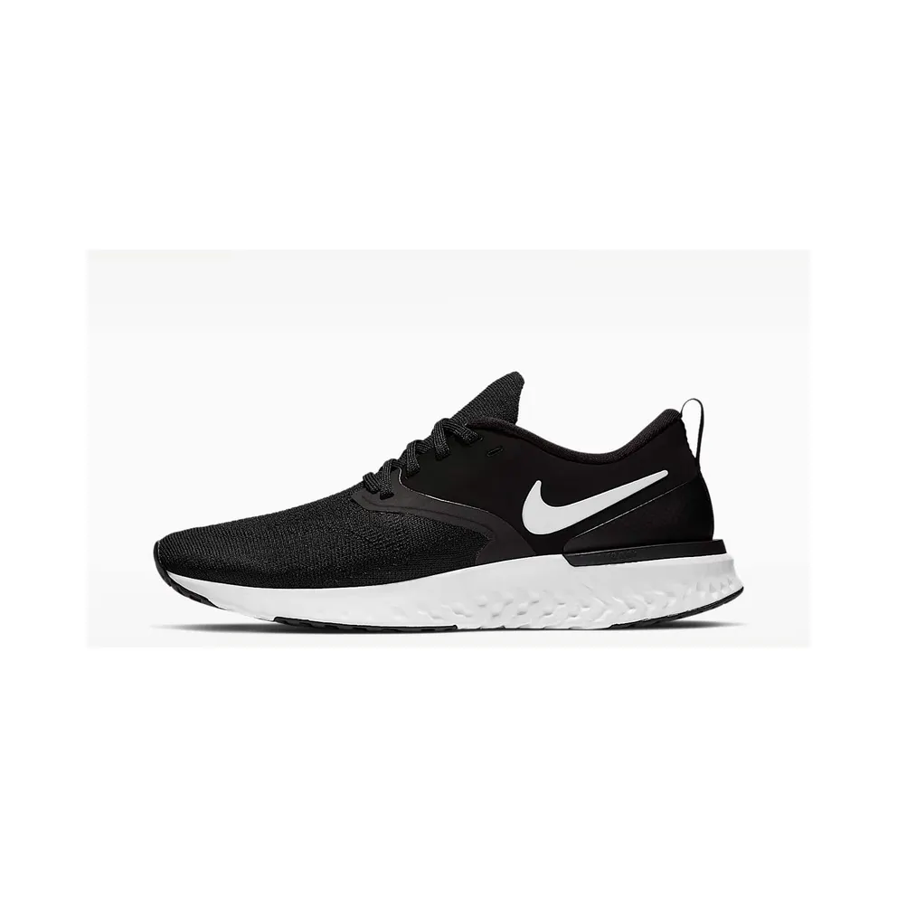 Nike Odyssey React 2 Flyknit Black White (W)