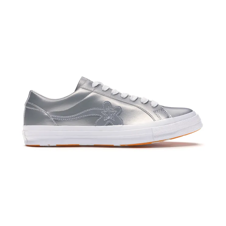 Converse Golf Le Fleur x One Star Ox ‘3M’ Metallic Silver/White (162134C)