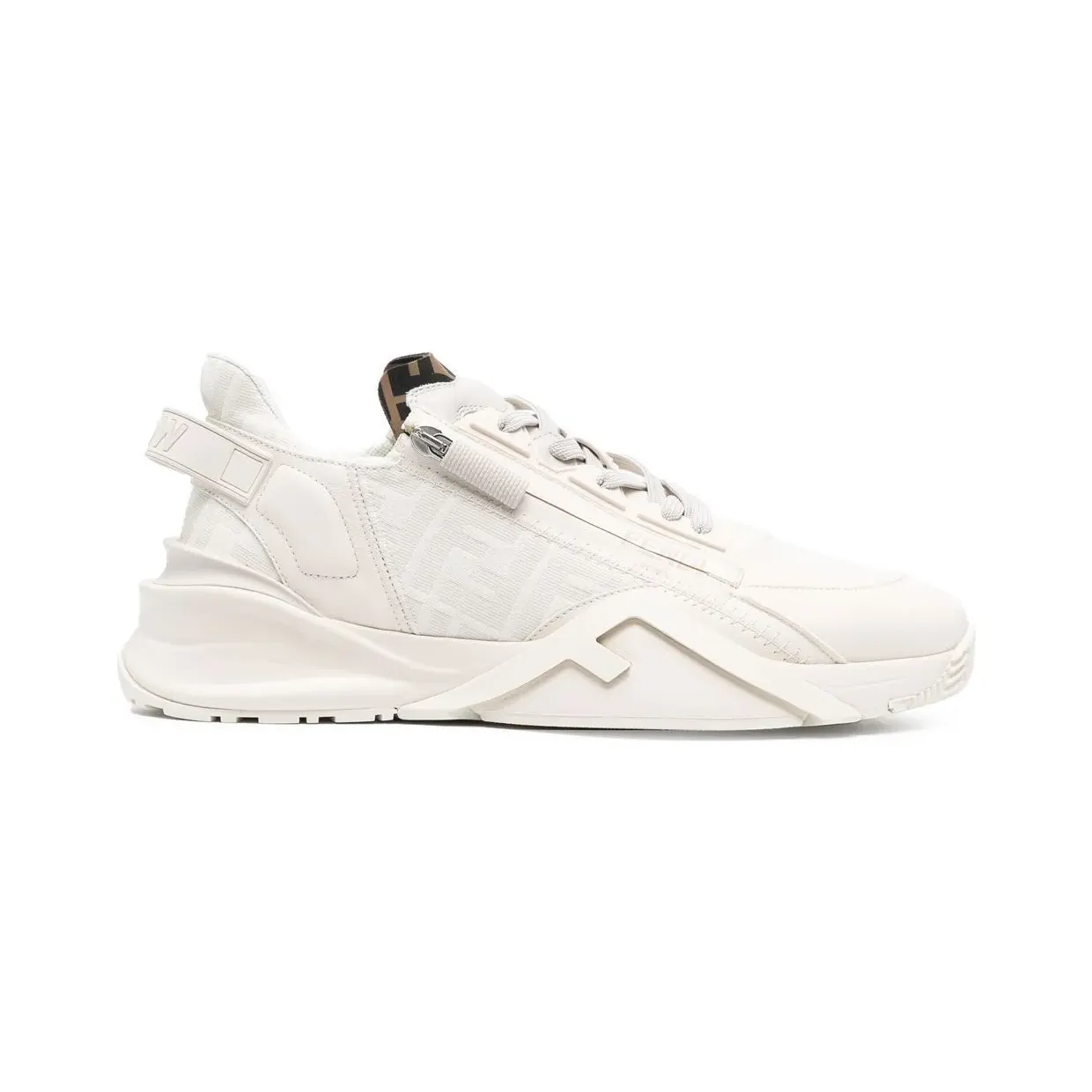 FENDI Flow low-top sneakers – Beige (7E1392AK1Q)