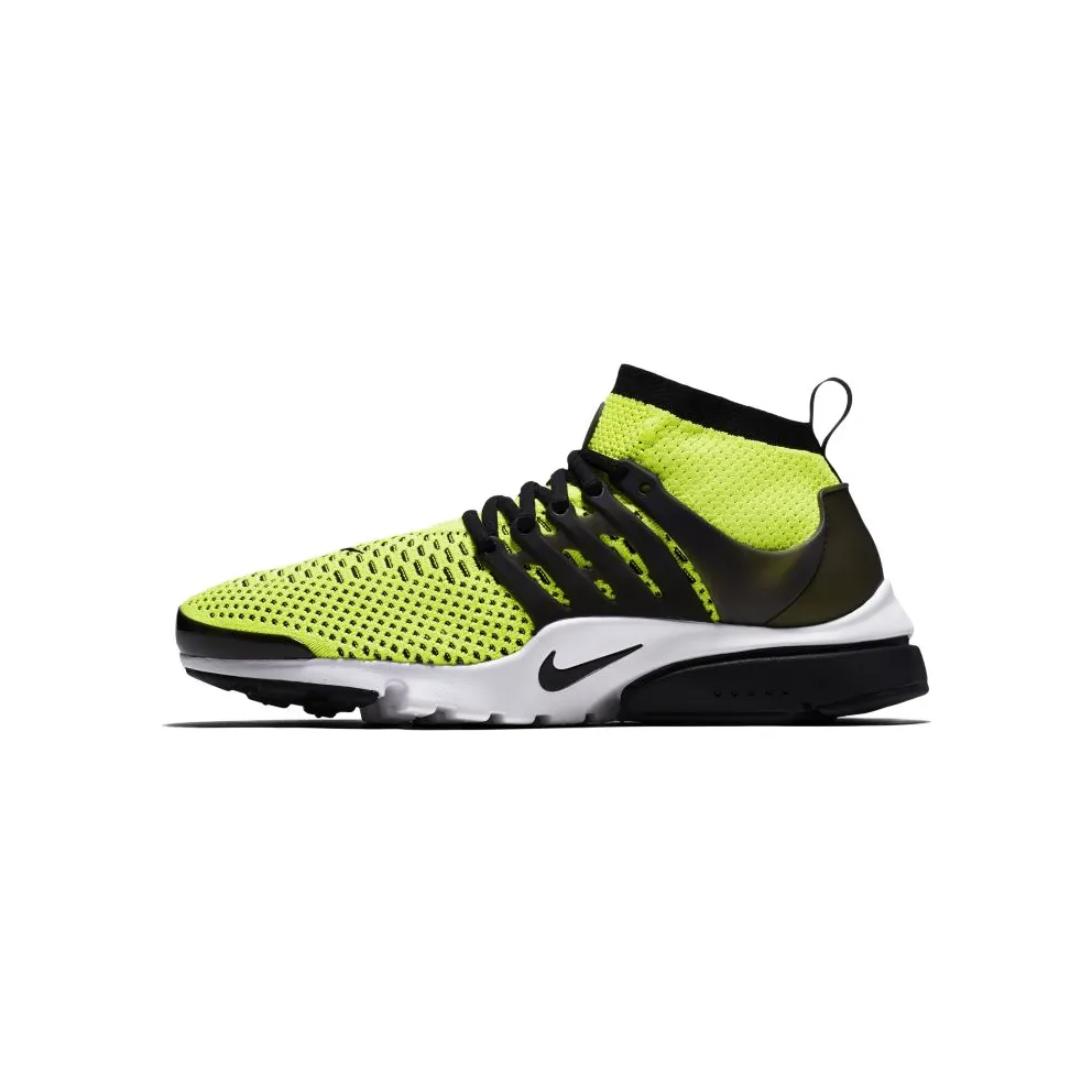 Nike Air Presto Flyknit Ultra Volt Black White Volt/Black-White (835570-701)