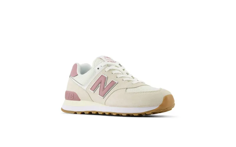 New Balance 574 Beige White Pink (WL574FLR)